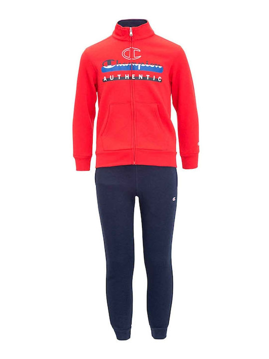 Champion Παιδικό Σετ Φόρμας Κόκκινο 2τμχ - Image 4