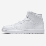 Nike Court Vision Ανδρικά Μποτάκια Λευκά - Image 2